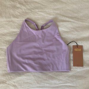 NWT Girlfriend Collective Lilac Topanga Bra